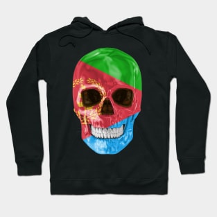 Eritrea Flag Skull - Gift for Eritrean With Roots From Eritrea Hoodie